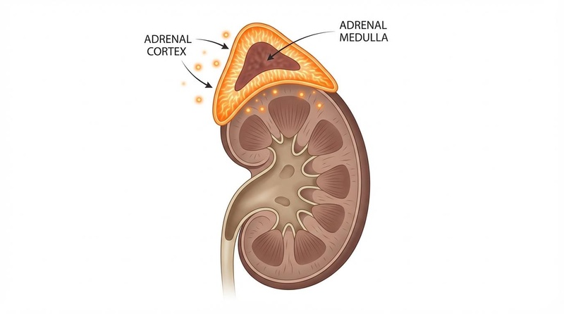Adrenal Gland Structure