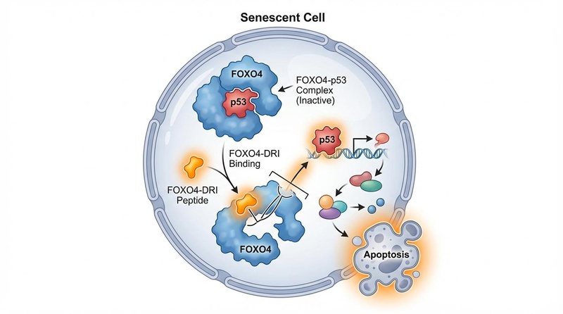 FOXO4-DRI Mechanism of Action