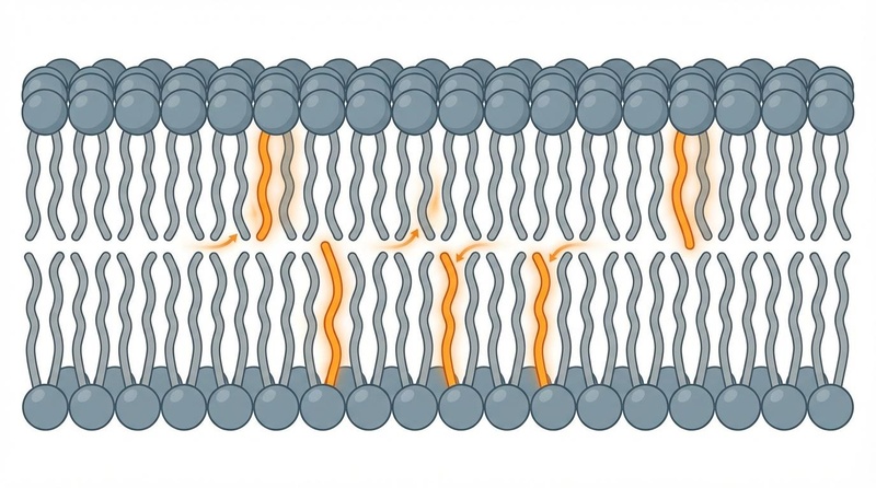 Cell membrane phospholipid bilayer