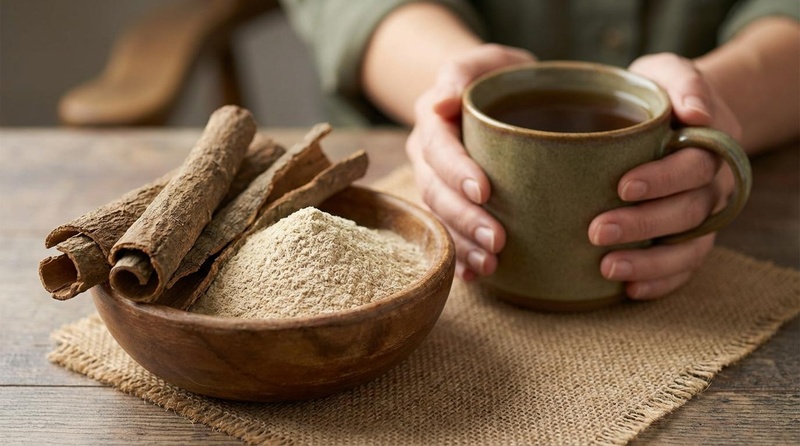 Slippery Elm bark tea