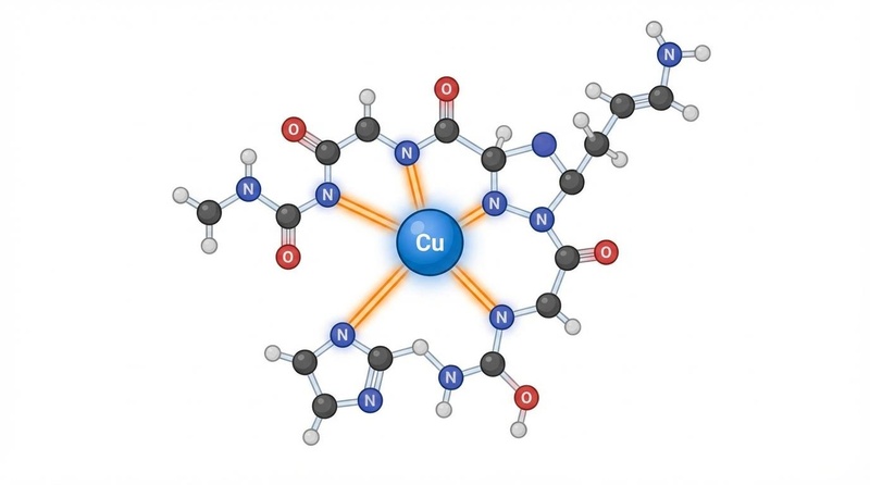 GHK-Cu Complex Structure