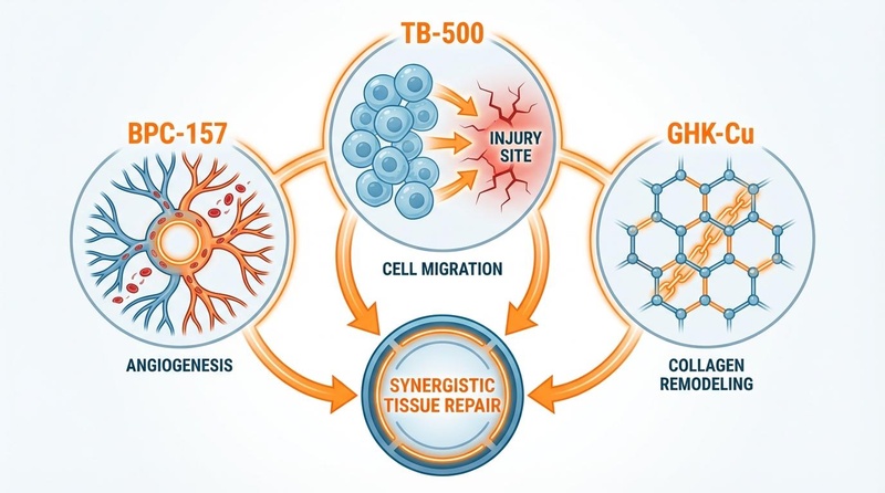 Peptide Synergy Diagram